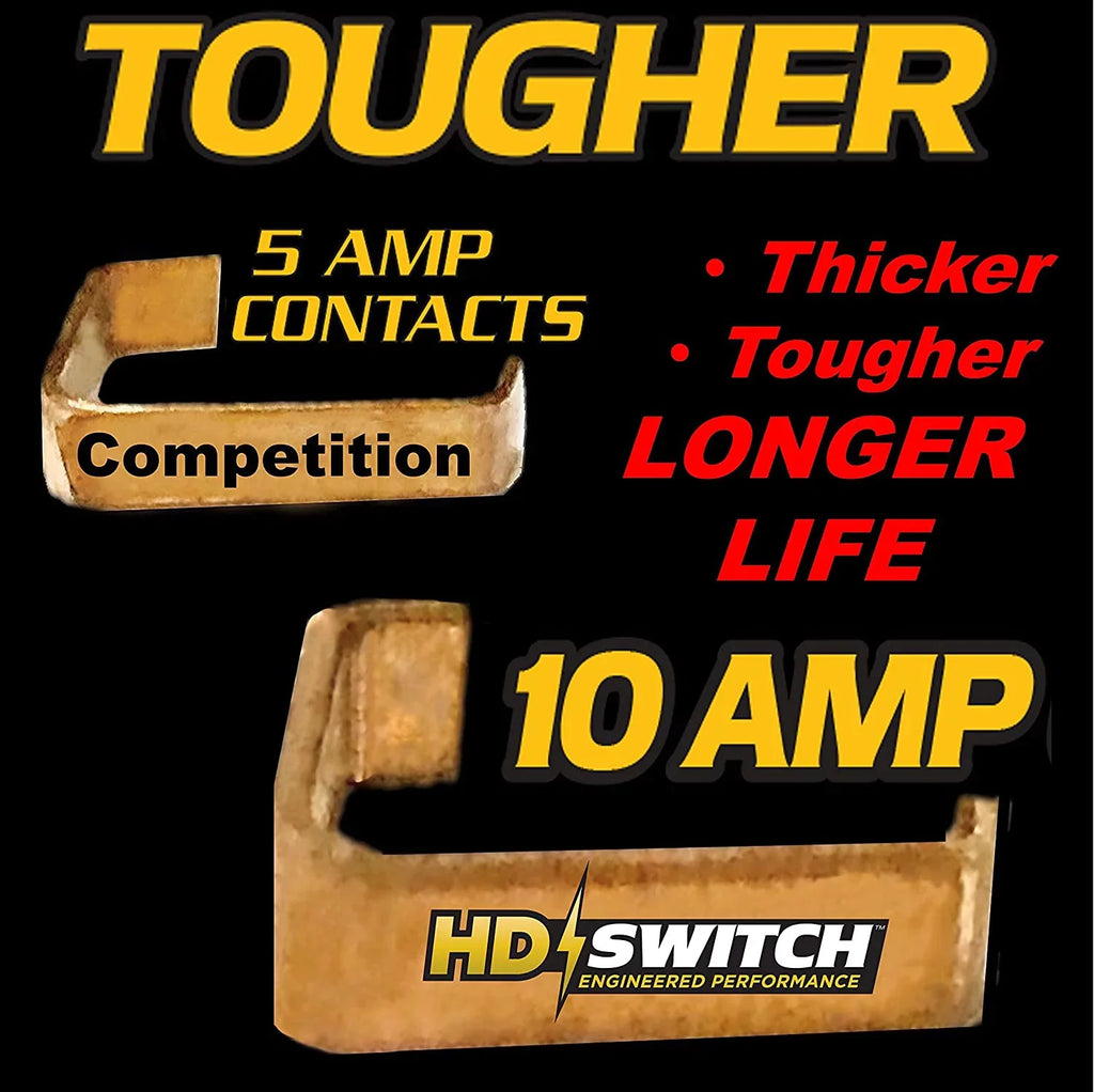 HD Switch 10 AMP Upgrade IP53 Sealed Blade Clutch PTO Switch - fits Scag 463034 Cheetah Freedom Z Tiger Cub SMZ-48, SSZ-20CV - Exclusive Design