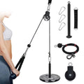 Tomfoto Pulley Cable Machine Attachment System with Upgraded Loading Pin Super-Silent Detachable 360 Degree Rotation Pulley Fitness Arm Biceps Triceps Strength Training Home Gym Workout Equipment - Exclusive Design