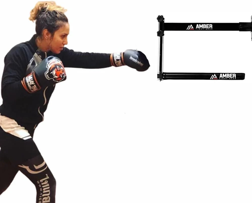 Boxing Rapid-Reflex Trainer for Speed and Precision - Heavy Duty Steel Construction with 16 Adjustable Settings - Perfect for Home Gym or Commercial Use - Exclusive Design