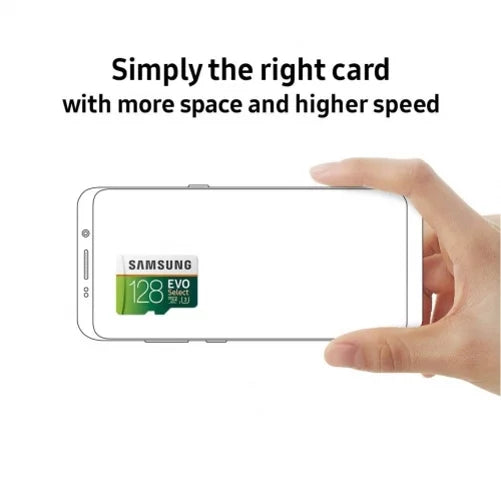 Samsung Evo 128GB Memory Card for OnePlus 9, Nord N100/N10 5G, Pro Phones - High Speed MicroSD Class 10 MicroSDXC V8Z - Exclusive Design
