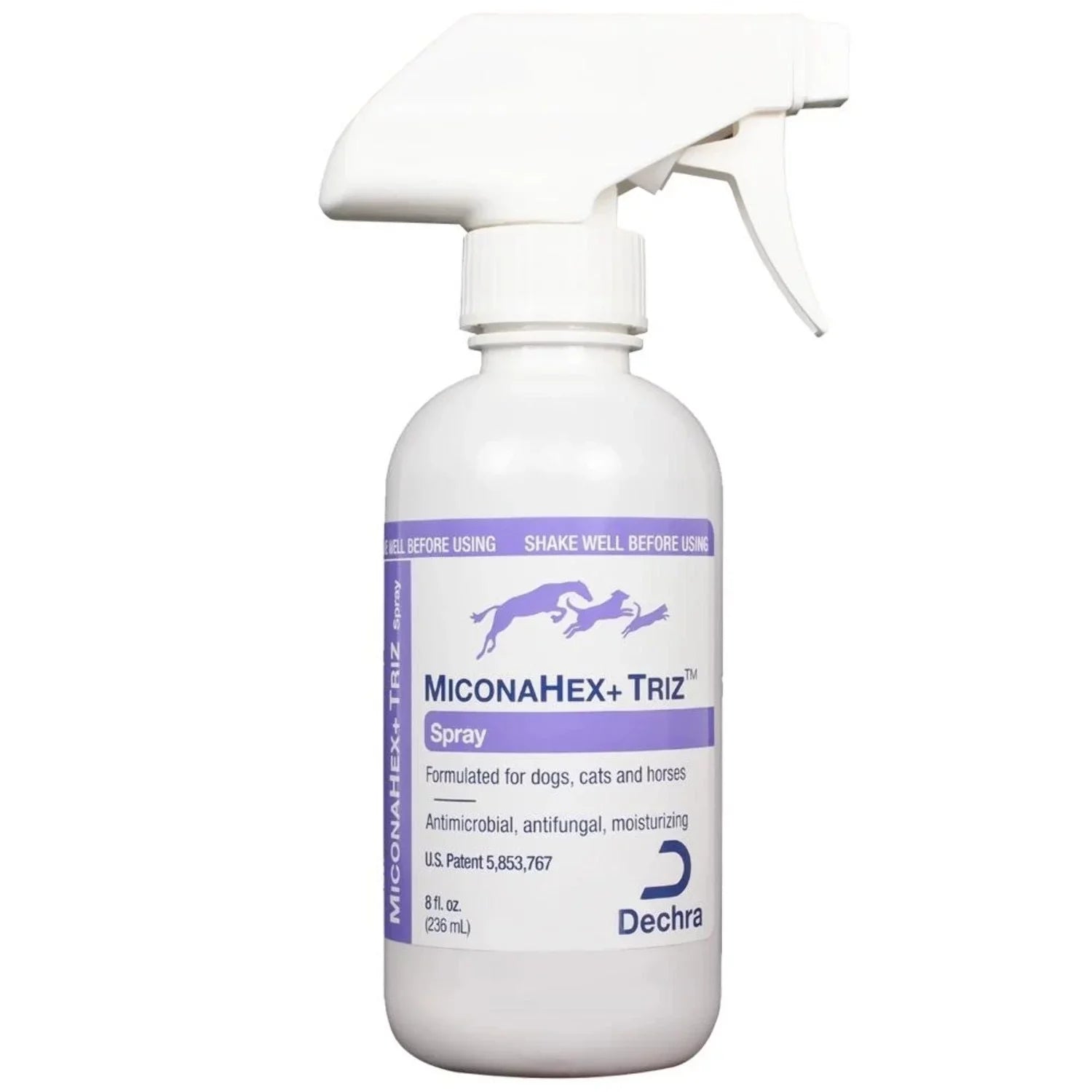 MiconaHex+Triz Spray Skin Infections In Dog Cat Horses 8 oz.