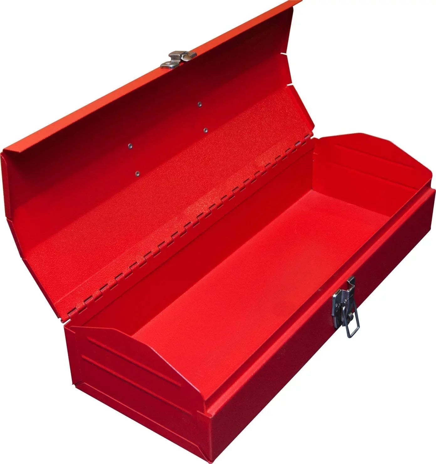BIG RED 19" Hip Roof Style Portable Steel Tool Box for Storage Organizer,Red,W101TB