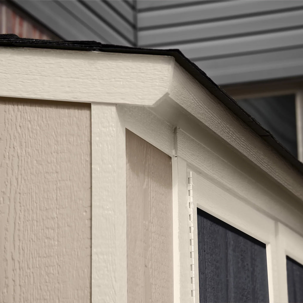 Handy Home Products Fremont 4 ft. x 8 ft. Lean-To Storage Shed - Exclusive Design