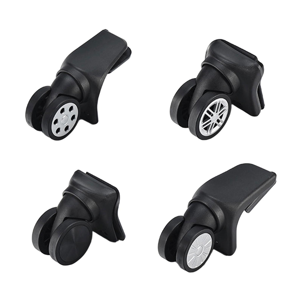 4x Replacement Luggage Suitcase Wheels Durable for Luggage Trolley Case Bags - Exclusive Design
