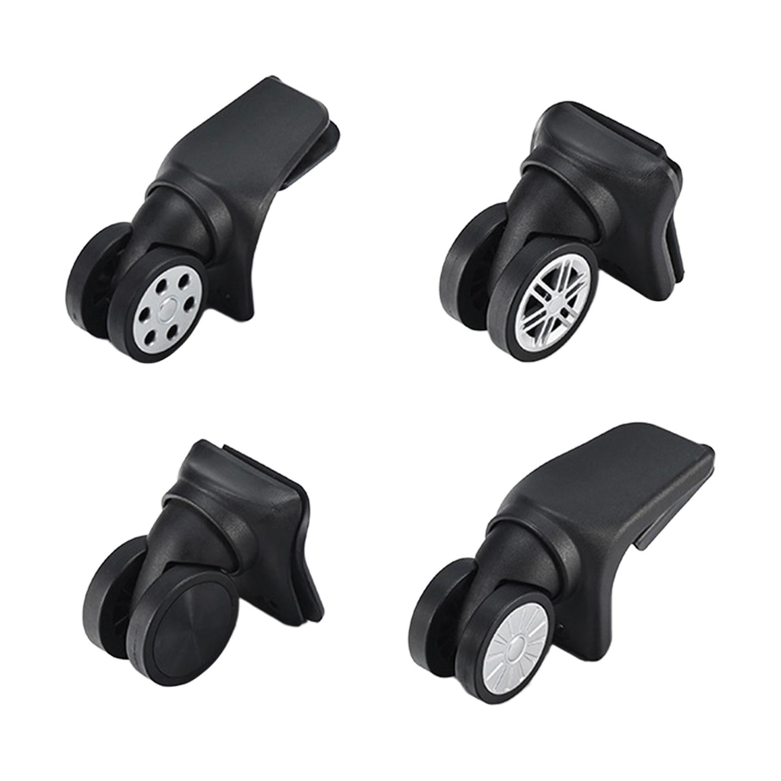 4x Replacement Luggage Suitcase Wheels Durable for Luggage Trolley Case Bags - Exclusive Design