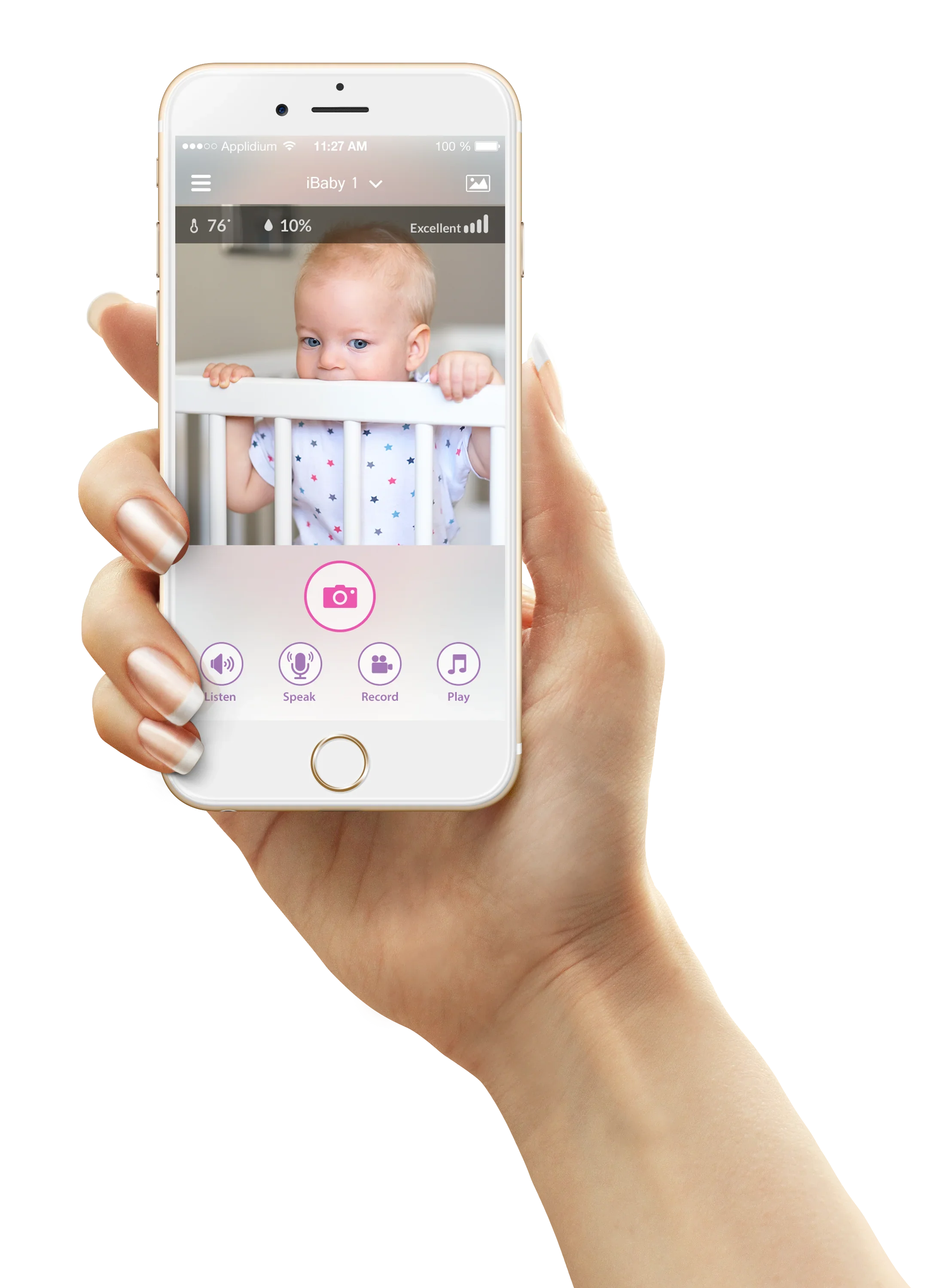 iBaby M7 Lite Smart Wi-Fi Enabled Total Baby Care System