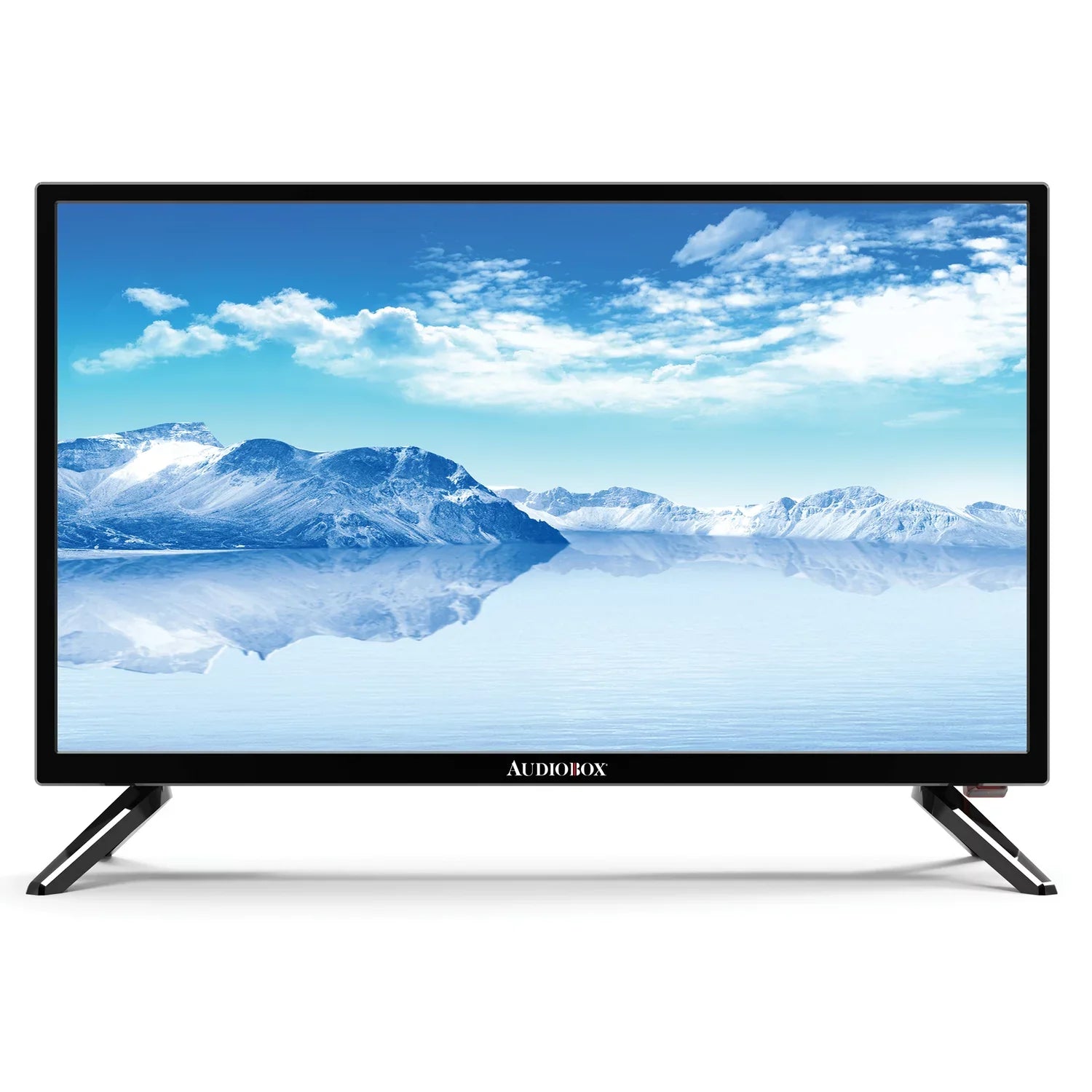 Stylish Audiobox TV-24D 24-In. 1366 x 768 HD Widescreen Portable TV/DVD Combo with Remote and Car Charger, TV-24D