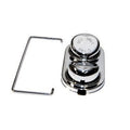 Scott Drake D3AZ-2162-C 1967-1973 Drum Brake Master Cylinder Cap Chrome