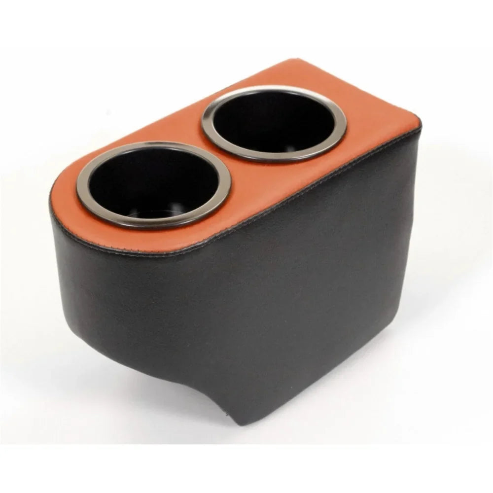 Universal Madrid Black HumpHugger Dual Drink Holder MuscleCar Hotrod Made