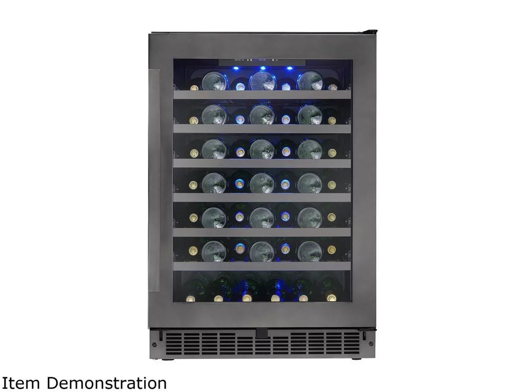 Danby SSWC056D1B-S 5.6 cu. ft. Sydney 24" Single-Zone Wine Cellar Black with Stainless Steel