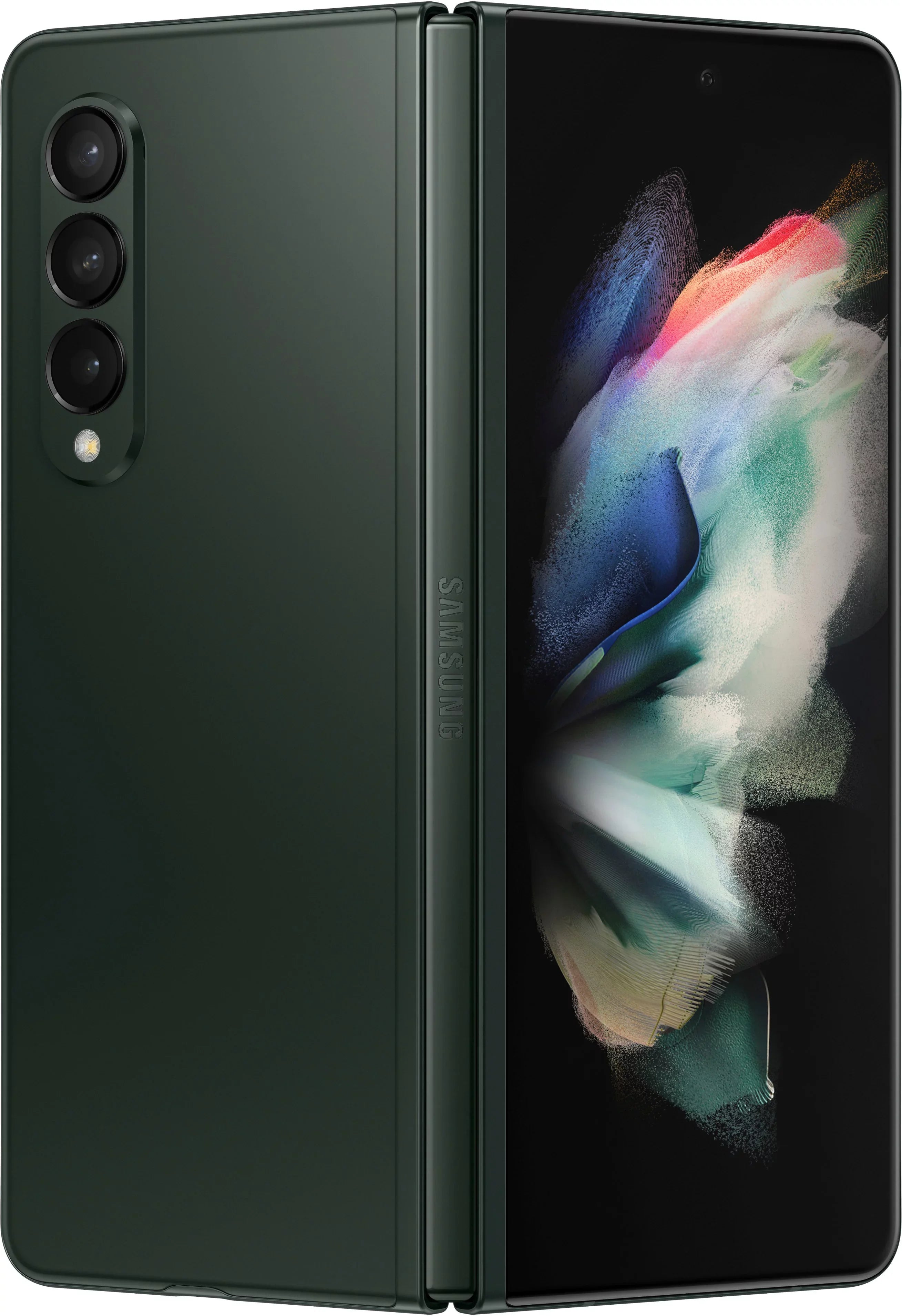 Pre-Owned Samsung Galaxy Z Fold 3 5G F926U 256GB Green Unlocked Smartphone - Very (Refurbished: Good)