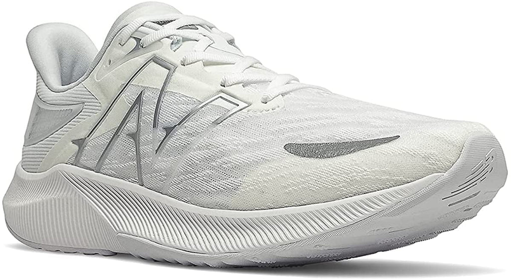 New Balance Mens FuelCell Propel V3 Speed Running Shoe 9.5 White/White - Exclusive Design