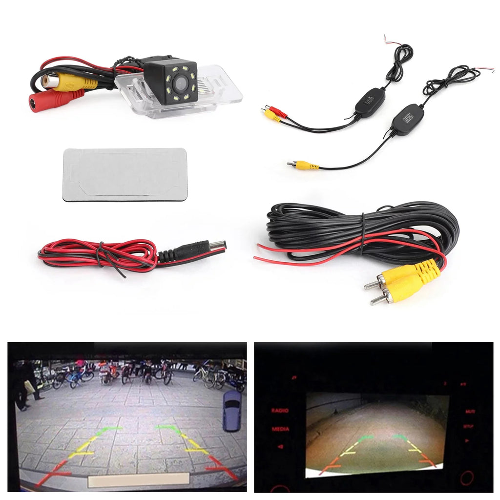 Wireless Reverse Camera 8LED for BMW E46 E39 E70 E71 X3 X5 E60 E61 E90 E91 E92 - Exclusive Design