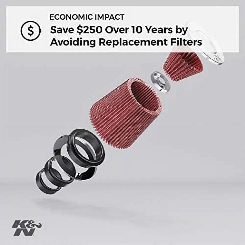K&N Engine Air Filter: High Performance, Premium, Washable, Replacement Filter: 2003-2009 DODGE (Ram 2500, Ram 3500) E-0776