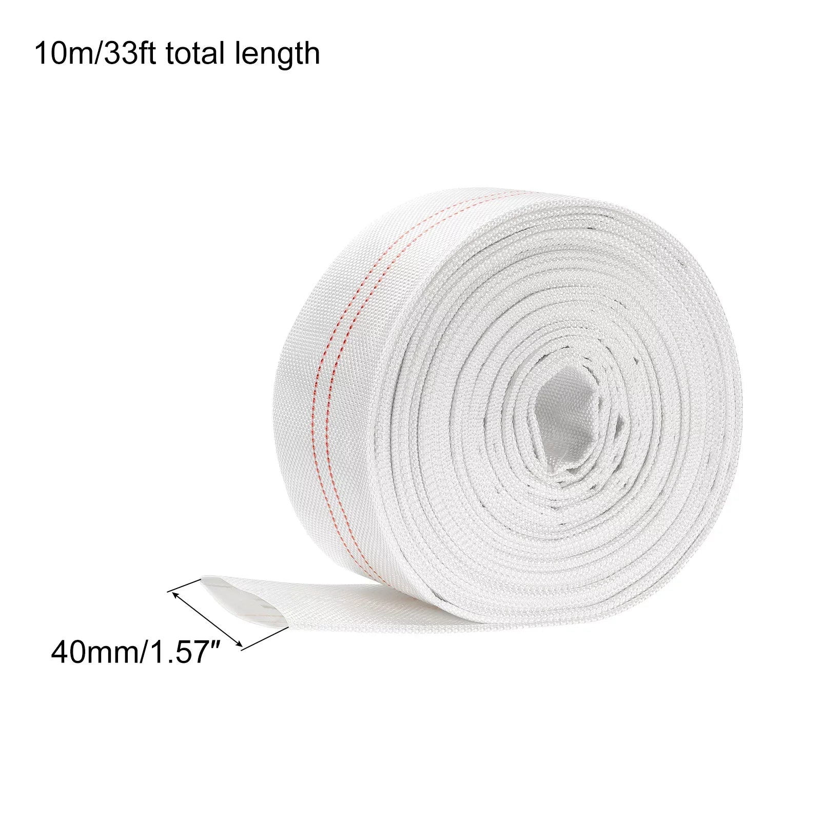 Lampweight Backwash Hose Lay Flat Reinforced Discharge PVC Hose 40mm ID 33ft for Swimming Pool