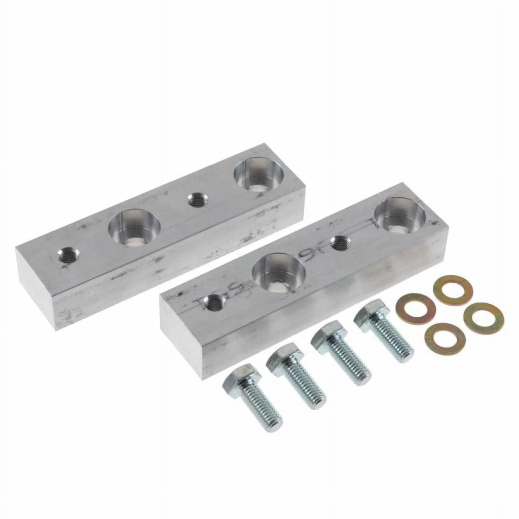 Stylish Synergy 07-18 Jeep Wrangler JK/JKU Rear Sway Bar Drop Bracket Kit Billet Alum 1.0in Drop