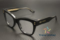 GUCCI GG1082O 001 Cat Eye Acetate Black Demo Lens 50 mm Women's Eyeglasses - Exclusive Design
