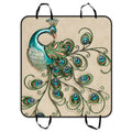 GCKG Beautiful Peacock Pattern Popular Pet Car Seat Cover Dog Car Seat Mat Hammock Cargo Mat Trunk Mat For Cars Trucks and SUV 54x60 inches - Exclusive Design