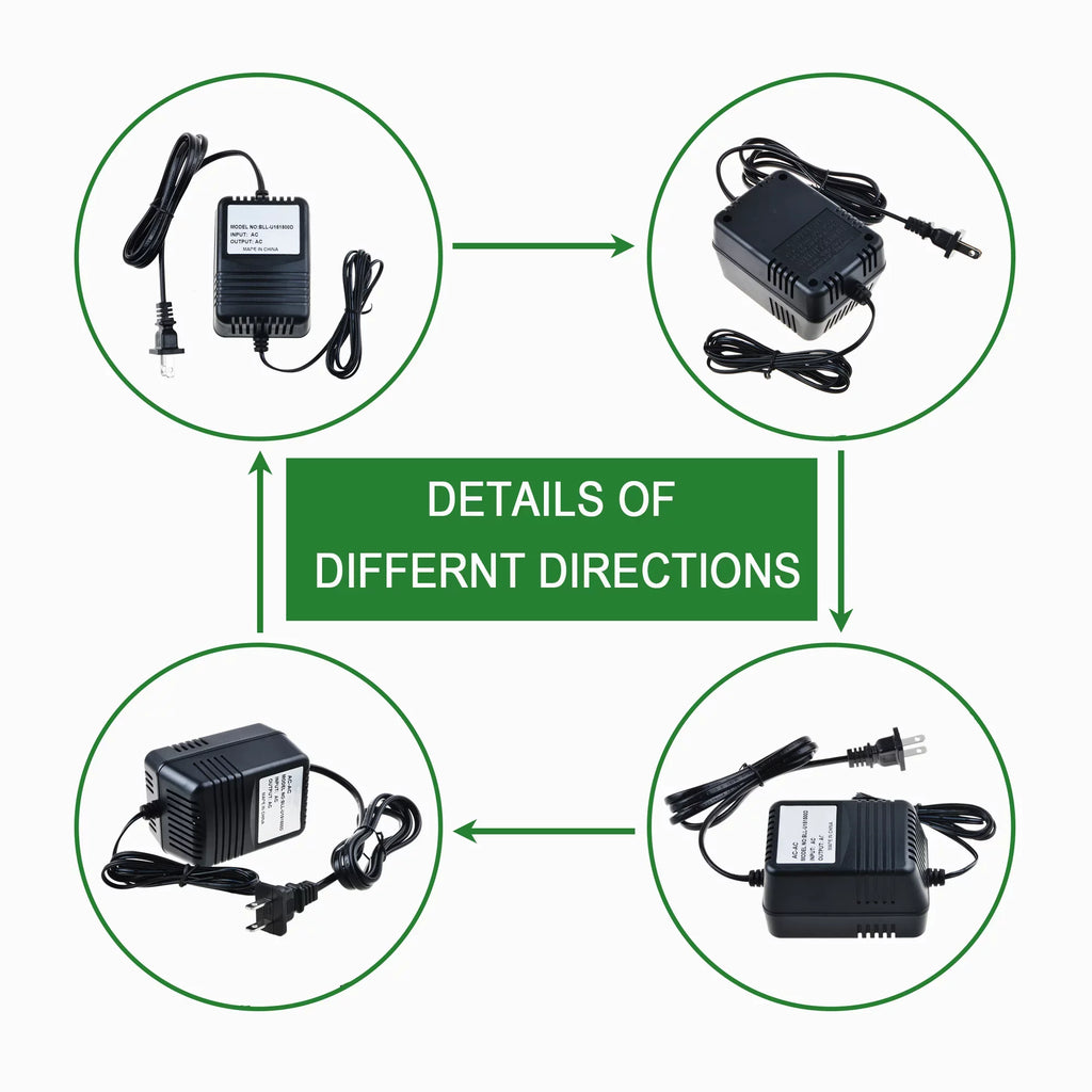 Stylish KONKIN BOO Compatible AC/AC Adapter Replacement for Icon Neo Phantom NeoPhantom 2 Mic input Preamp;Icon NeoAmp 4-Channel Headphone Amplifier;Icon Neo PreAmp NeoPreAmp instrument microphone pre-amp
