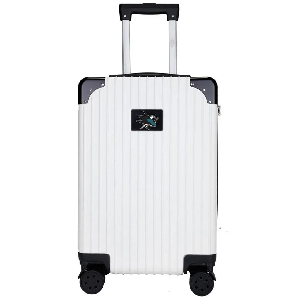 MOJO San Jose Sharks 21'' Premium Carry-On Hardcase - Exclusive Design