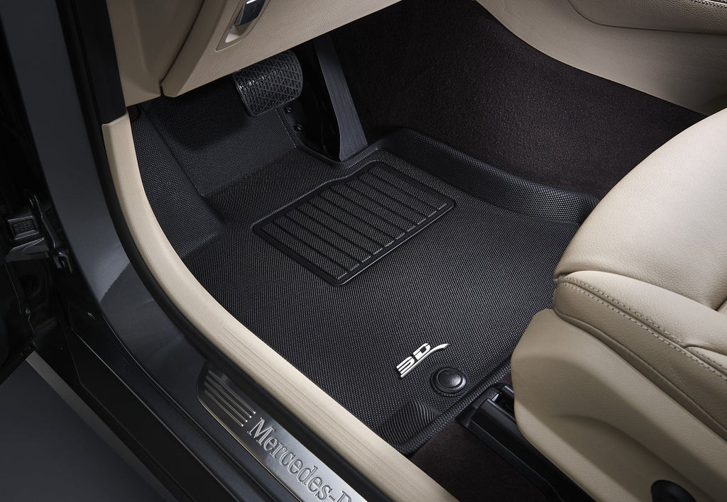 3D MAXpider KAGU Floor Mat (BLACK) compatible with JEEP GRAND CHEROKEE L 2022-2024 - Front Row