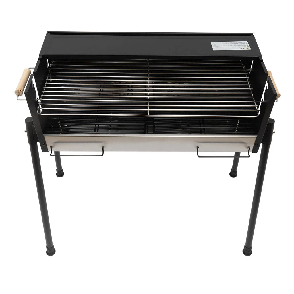Miumaeov Barbecue Charcoal Grill Portable Charcoal Grill 304 Food Grade Stainless Steel Folding Grill with BBQ Tool Kits for Camping Grill Picnic