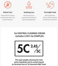 Dr.Ceuracle 5Î± Control Clearing Cream 50ml/1.69 oz - The lightweight Gel-Type Cream that Controlling Excess Sebum