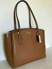 Kate Spade Monet Large 3-Compartment Brown Leather Tote WKRU6948 NWT $399 - Exclusive Design