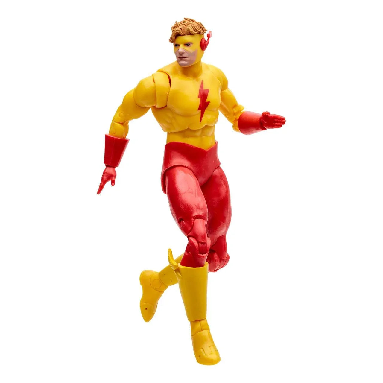 Stylish McFarlane DC Gold Label Collection Monitor Series Kid Flash Action Figure (Cris On Infinite Earths)