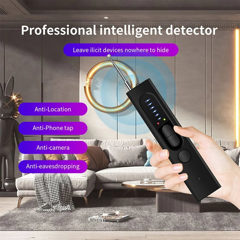 JahyElec Smart Signal Gear Anti-spy Hidden Camera Detector - RF Audio Detection Device