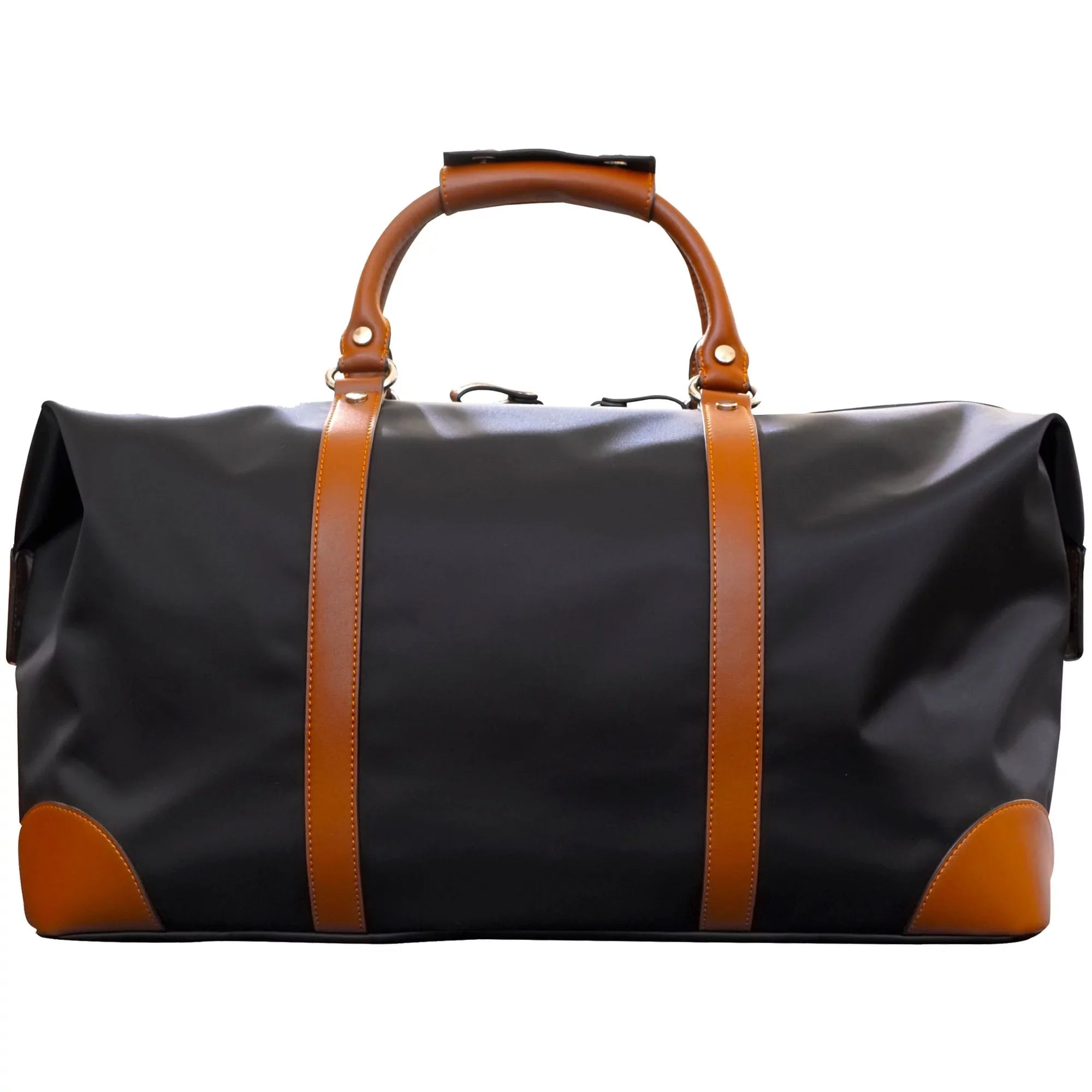 Stylish Women's MOJO Black Philadelphia Eagles Debossed Signature Duffel Bag