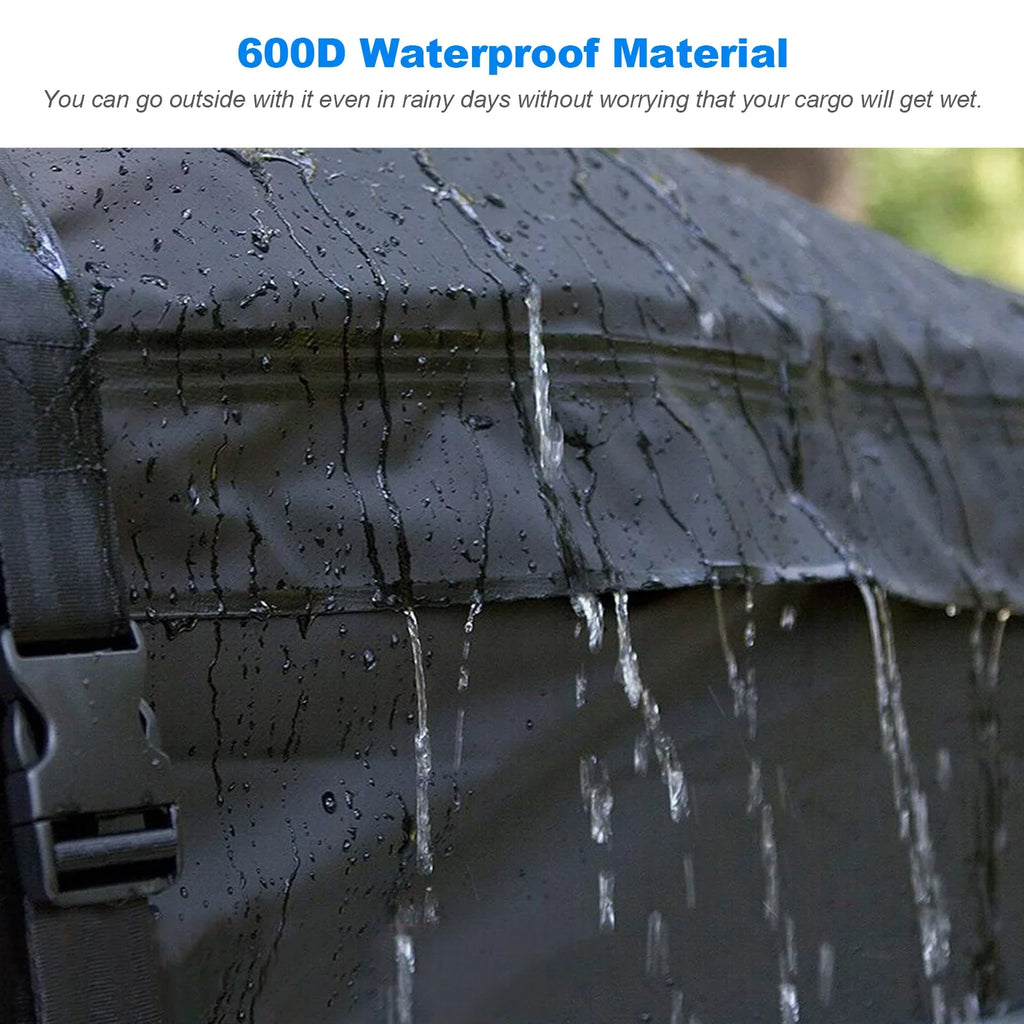 Htovila 600D Waterproof Cargo Bag Car Roof Cargo Carrier Universal Luggage Bag Storage Cube Bag for Travel Camping - Exclusive Design