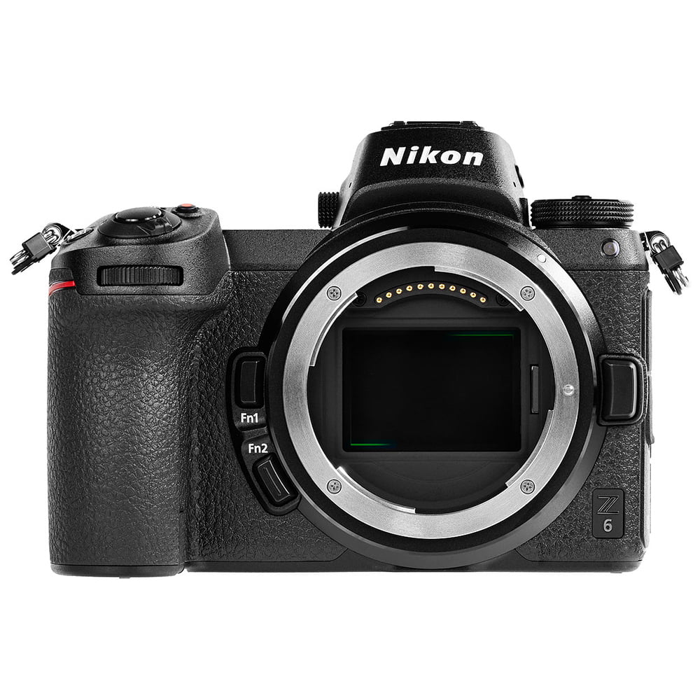 Nikon Z6 Mirrorless with 24-200mm f/4-6.3 VR Lens + 35mm f/1.8 S Lens + 64GB Storage + UV Filter + Backup Battery + Case + Cleaning Kit - International Version - Exclusive Design