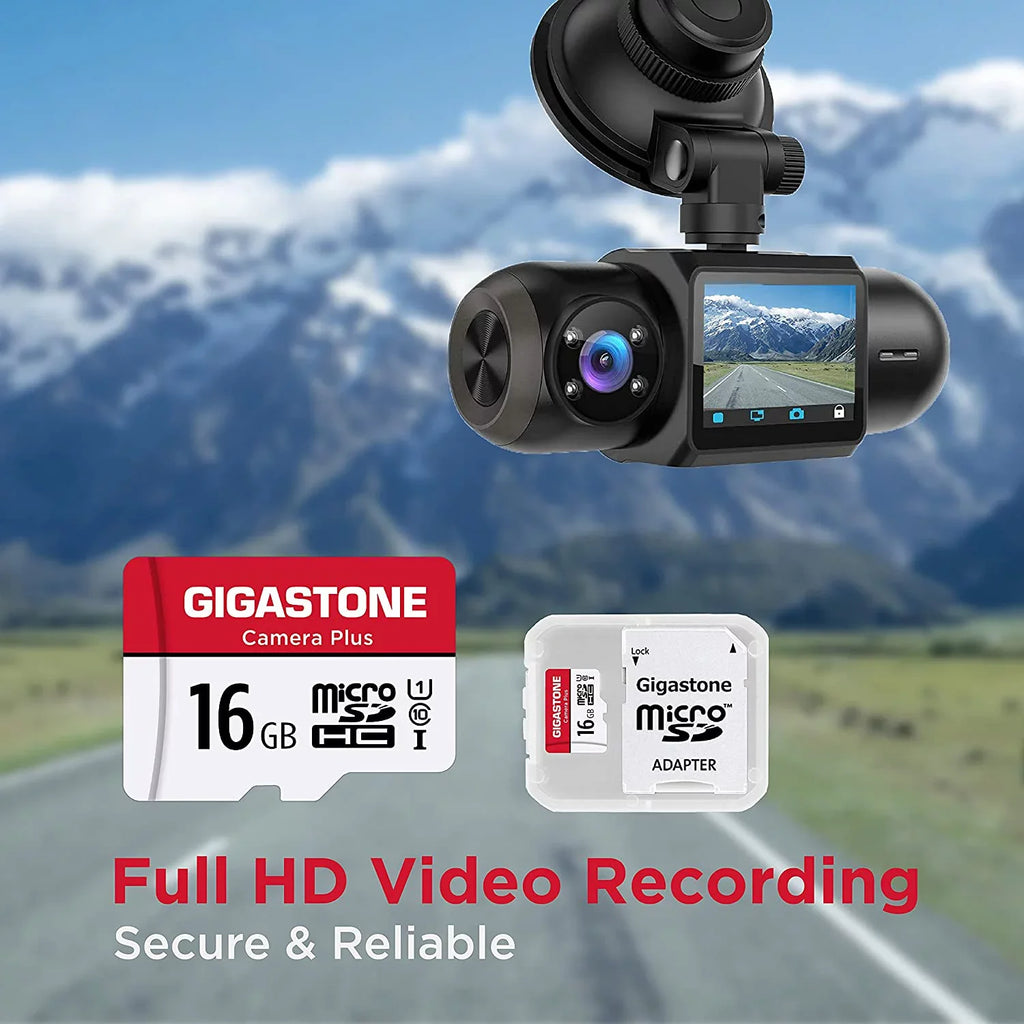 [Giga] 16GB 5-Pack ro SD , Camera Plus, roSDHC Memory for Wyze Cam, Security Camera, Full HD Video - Exclusive Design