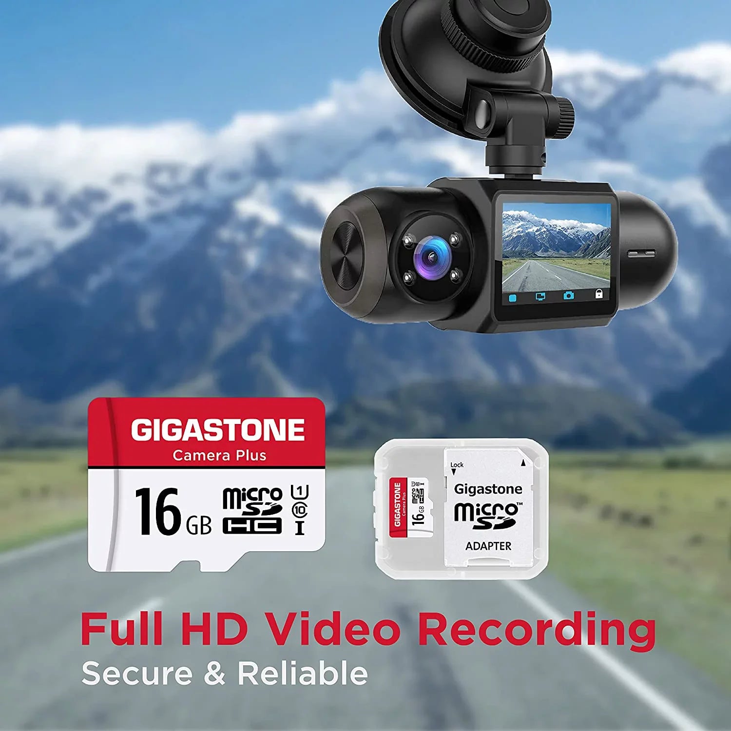 [Giga] 16GB 5-Pack ro SD , Camera Plus, roSDHC Memory for Wyze Cam, Security Camera, Full HD Video - Exclusive Design