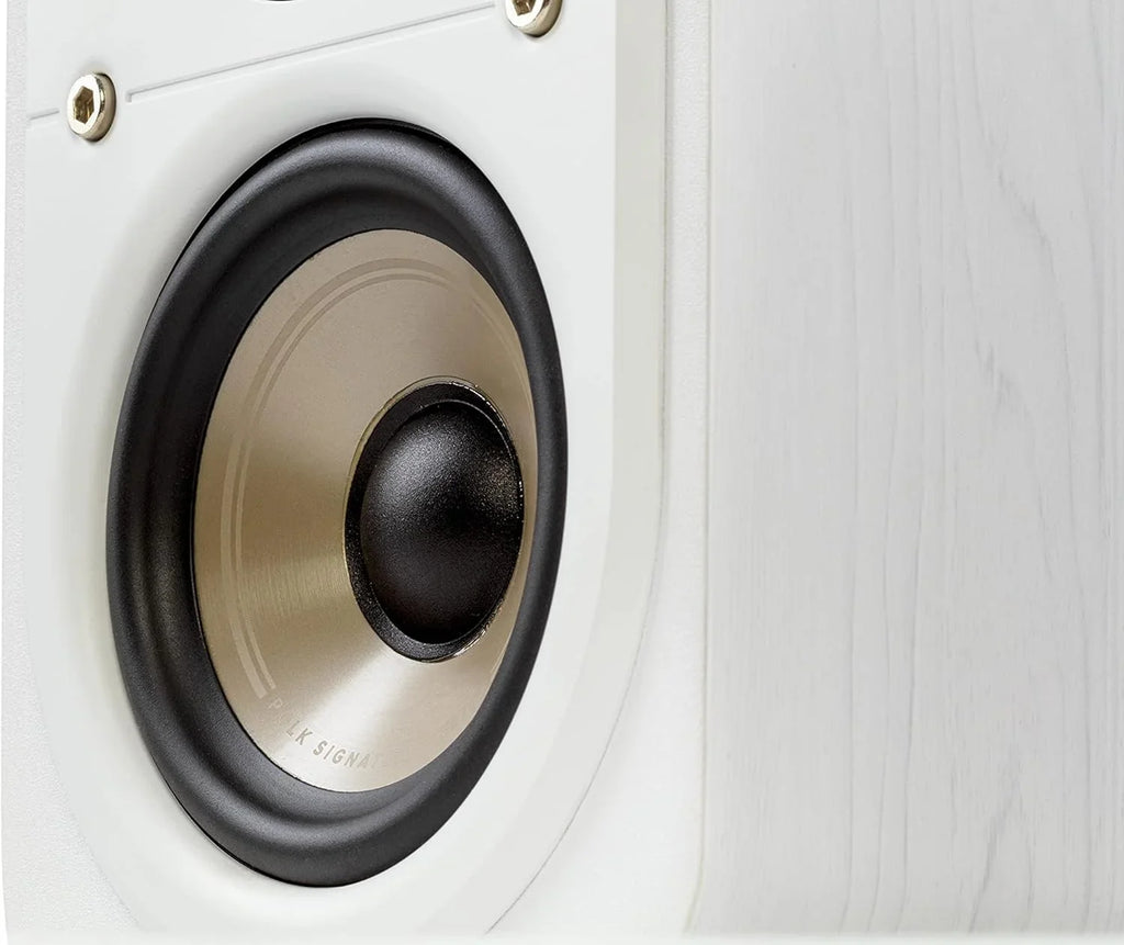 Stylish Polk Signature Elite ES10 - Hi-Fi Home Theater Satellite Surround Speakers (White)