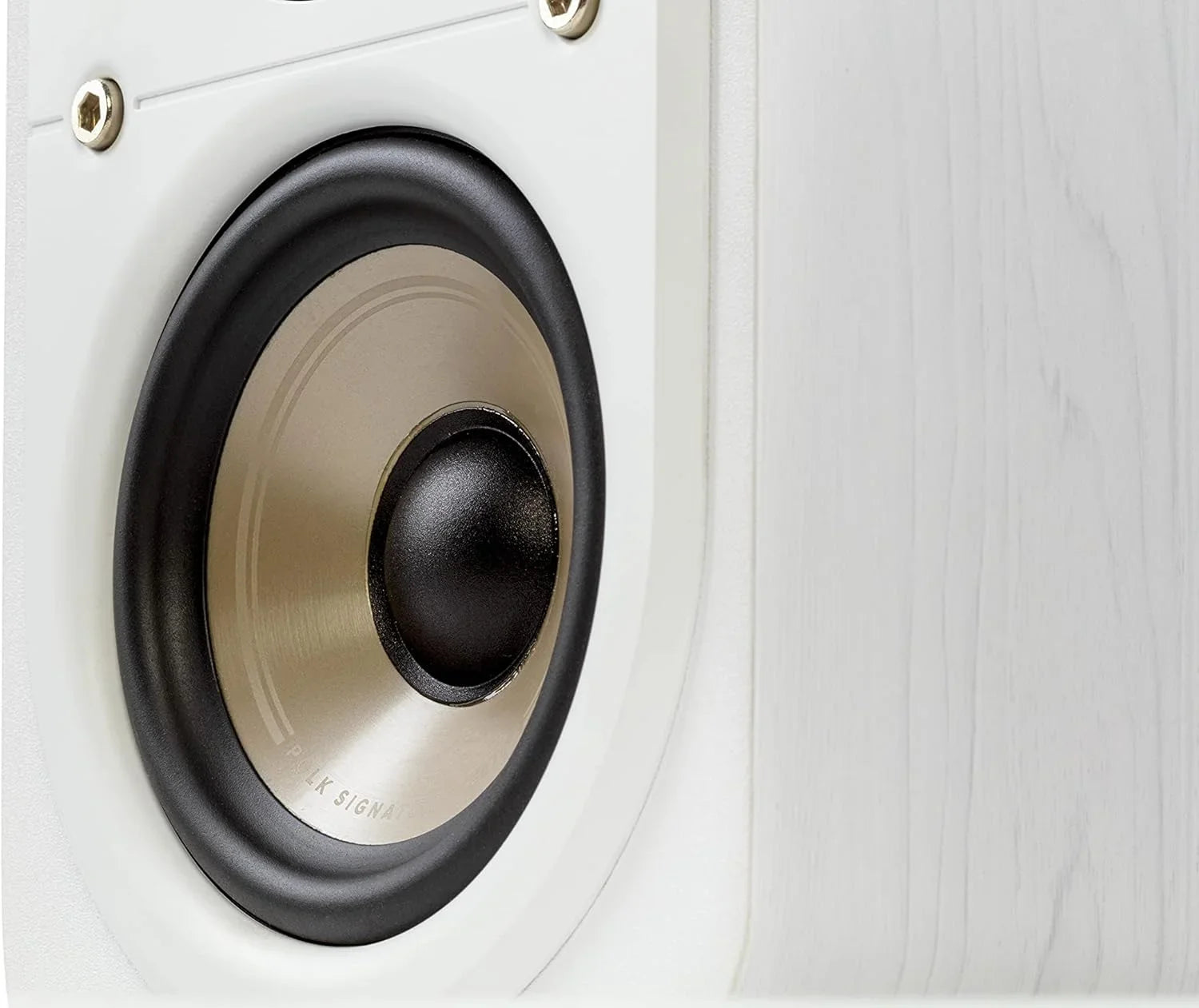 Stylish Polk Signature Elite ES10 - Hi-Fi Home Theater Satellite Surround Speakers (White)