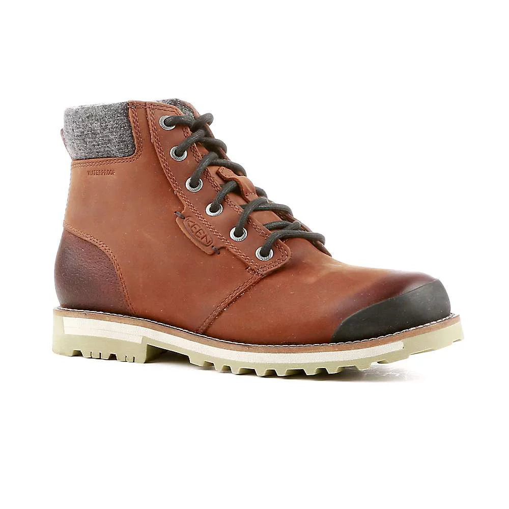 KEEN Men's The Slater 2 Leather Lace Up Style Combat Boots - Exclusive Design