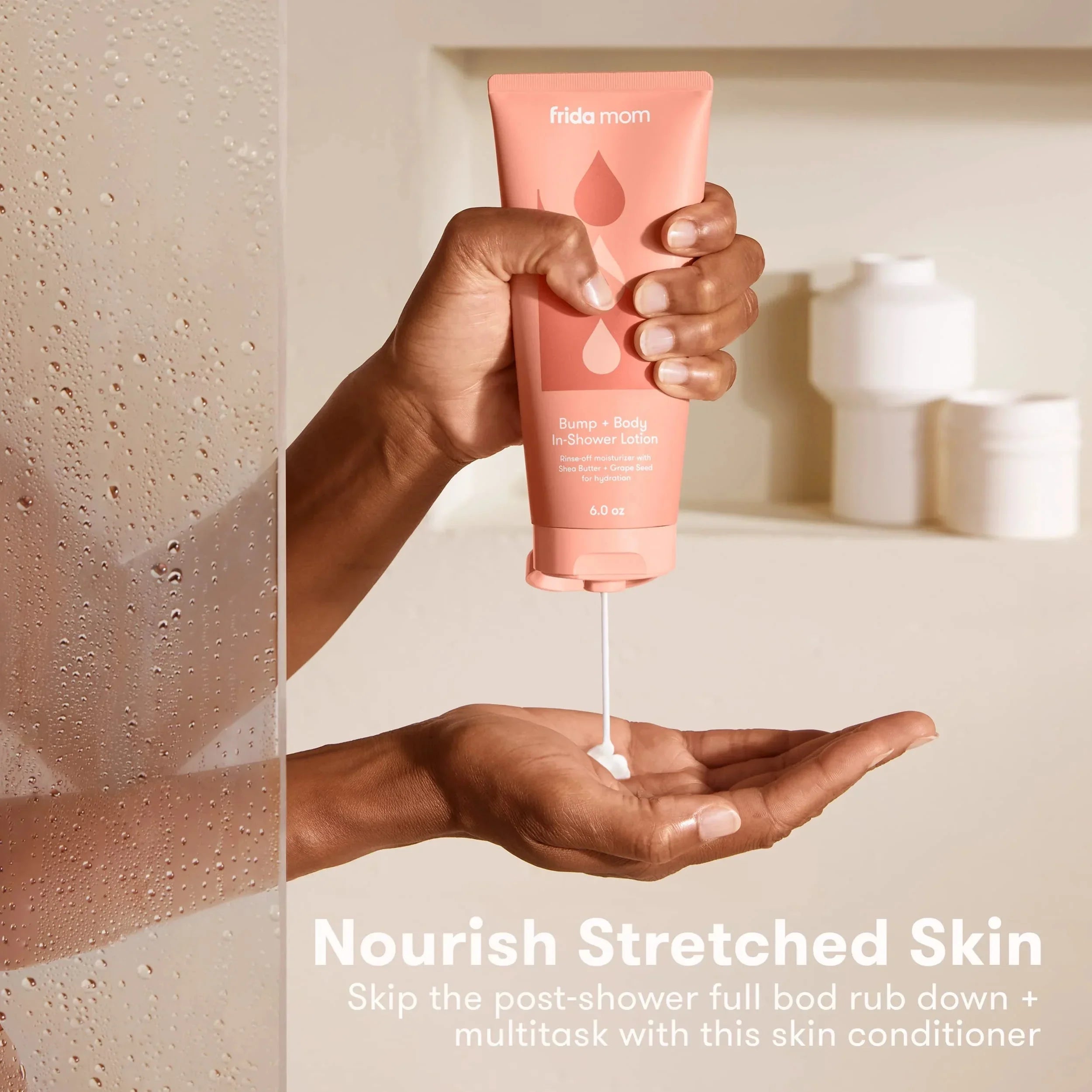 Frida Mom Pregnancy Skincare Body Relief Set for Stretch Marks, Dry Skin, Swelling Chafing - 4 Ct