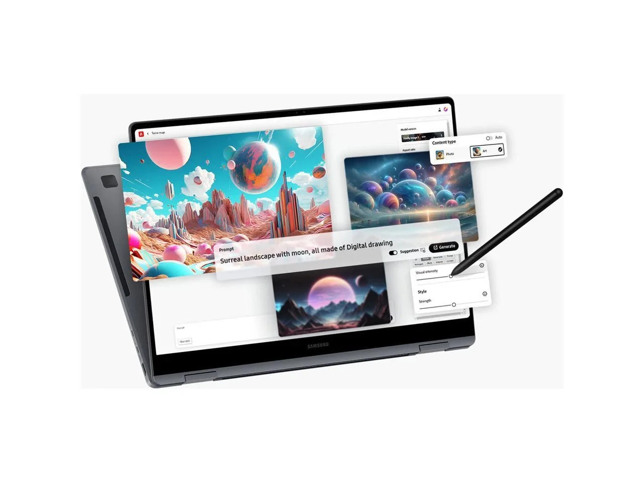 Samsung Galaxy Book4 Ultra NP964XGL-XG1US 16" Touchscreen Notebook - 3K - Ultra 7 155H - Evo Platform - 32 GB - 1 TB SSD - Moonstone Gray