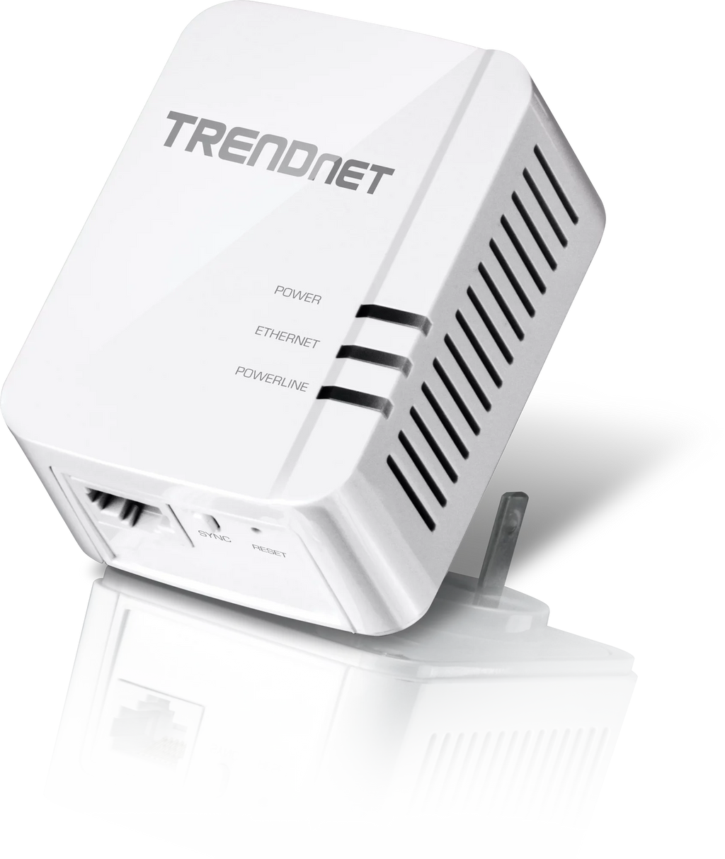 Stylish TRENDnet TPL-422E Powerline 1300 AV2 Adapter