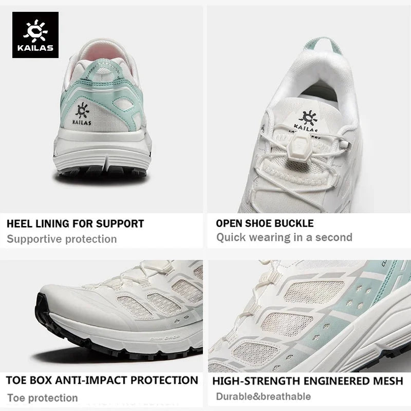 Stylish KAILAS-Classic 3 Trail Running Shoes Men Lightweight Cushioning Sneakers Anti-Slip Breathable Climbing Shoes KS2333206