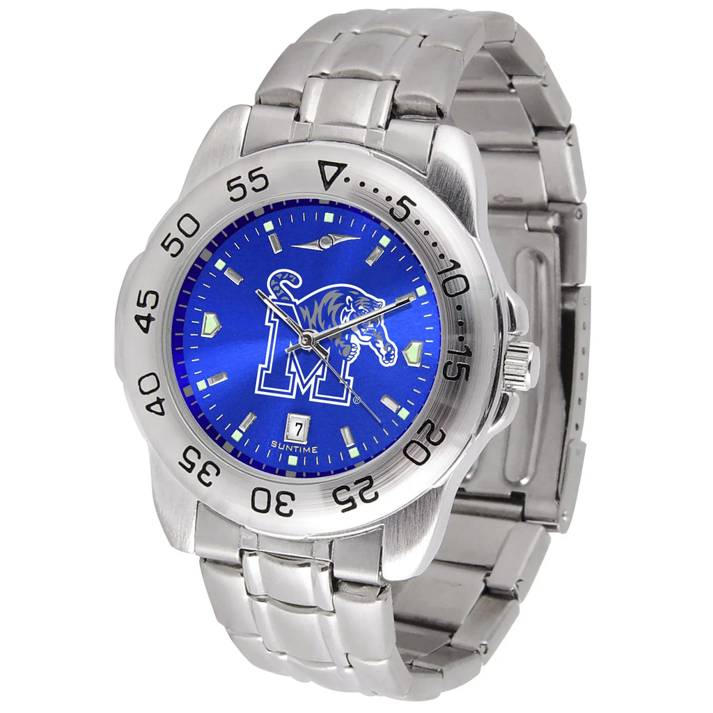 Royal Memphis Tigers Sport Steel AnoChrome Watch - Exclusive Design