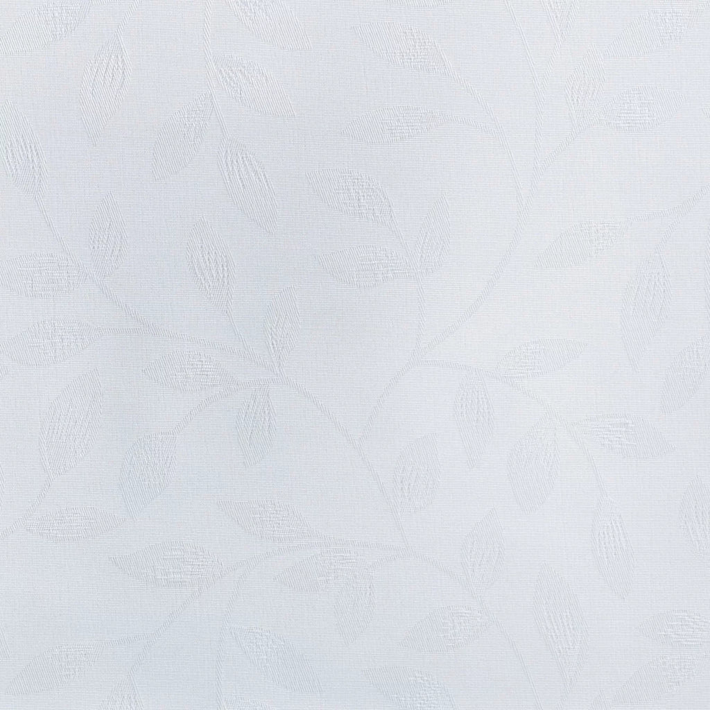 Exclusive Home Bolan Botanical Total Blackout Roman Shade, 27"x 64", White - Exclusive Design