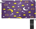 Bestwell Moon and Stars Beach Towel - Lampweight Compact Oversized Travel Towels - Super Absorbent Quick Dry Towel for Swimming Camping Holidayï¼419ï¼