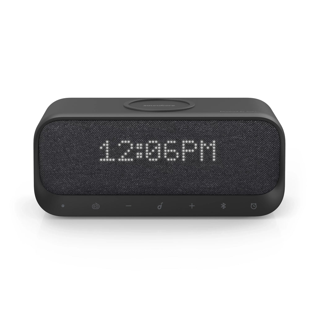 Anker SoundCore Wakey Bedside Speaker, Black - Exclusive Design