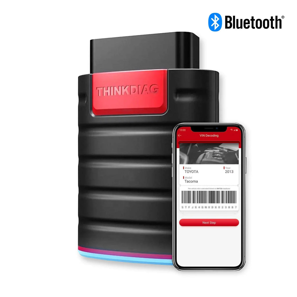 Bluetooth OBD2 Scanner Full Systems Car Diagnostic Tool Code Reader (2 Year Software Included) 15 Maintenance Functions for Cars Since 1996- THINKCAR THINKDIAG - Exclusive Design