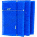 RAYAIR SUPPLY 15x20 Replacement Filter Pads Compatible with MicroPower Guard Air Cleaner 15x20 Refills (3 Pack) BLUE