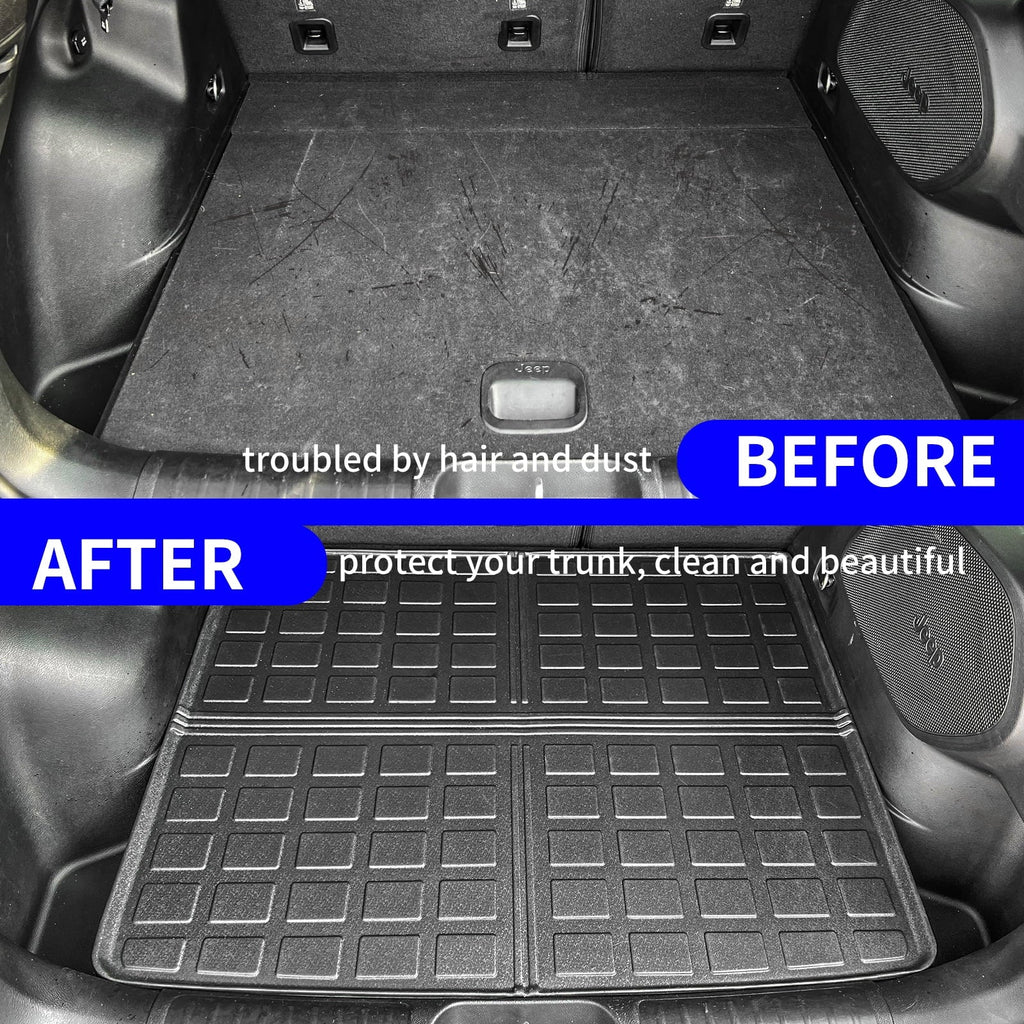 Stylish Fit 2019-2023 Jeep Cherokee Cargo Liner Trunk Mat Trunk Liner 2022 Jeep Cherokee Accessories