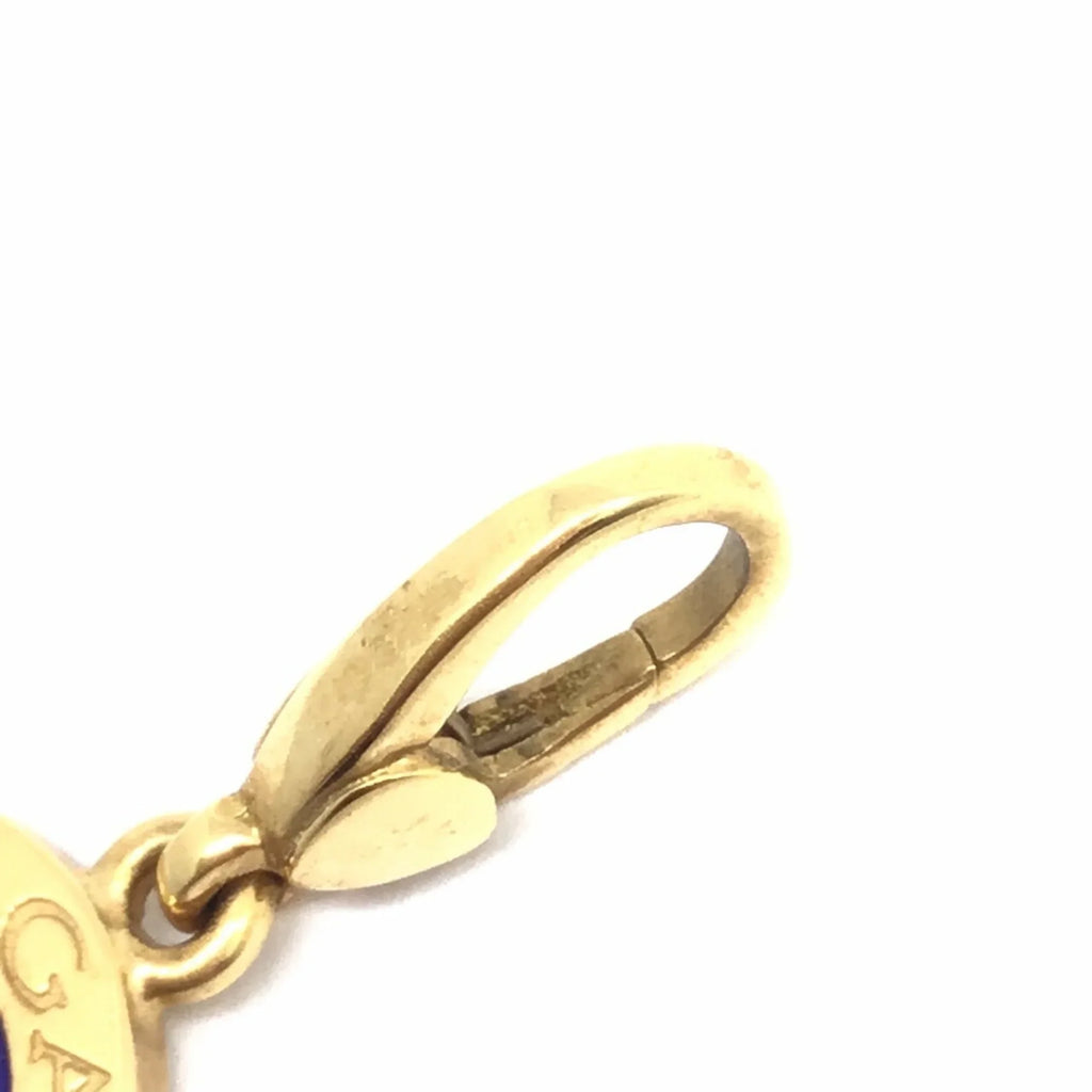 Stylish Pre-Owned BVLGARI Bvlgari Bulgari Pendant Top Lapis K18YG 750 4.2g Accessories Women Men Unisex (Good)